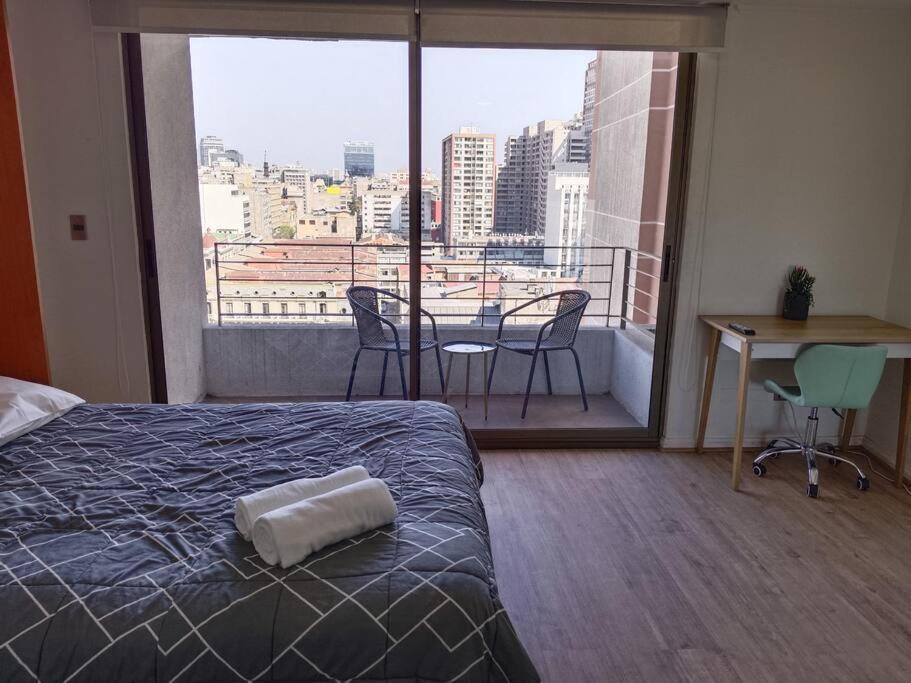Depto Estudio Moderno Y Central Apartamento Santiago